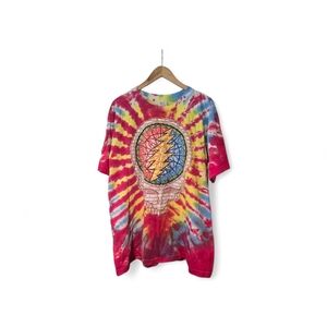 Colorful Tie-Dye Graphic T-Shirt